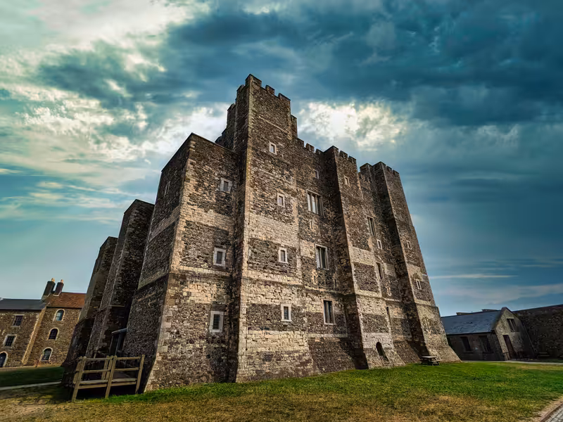 Dover Castle, England, June 2023, Edited